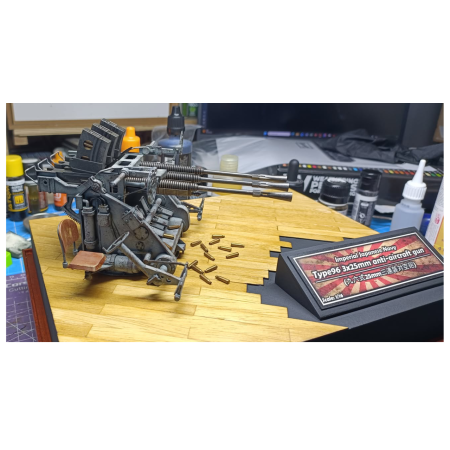 Japońskie działo przeciwlotnicze Type 96 3 × 25 mm – skala 1:16
